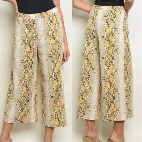 Pants - ANIMAL PRINT PANTS